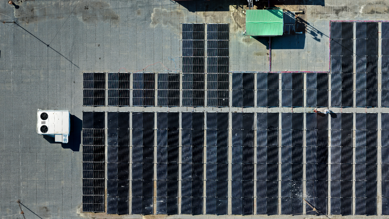 Pilna jumtu un fasāžu inspekcija ar dronu - ortofoto mozaīka