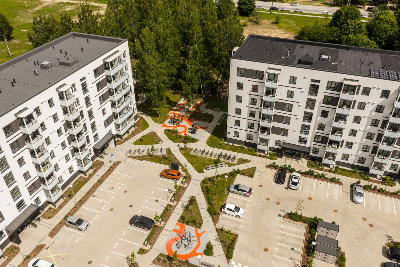 Dronu foto uzņēmumiem - Bronza pakete Nekustamo īpašumu attīstītāja BONAVA 